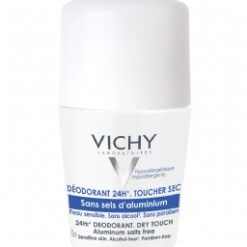 24HR DEODORANT DRY TOUCH vichy- דאודורנט רול למגע עור יבש וישי