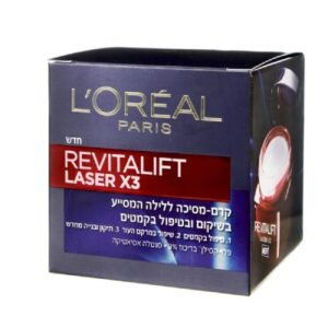 קרם-מסכה ללילה רויטליפט לייזר לוריאל
