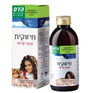חיזוקית סירופ בטעם תותי-פרוטי 250 מ''ל FLORIS הדס