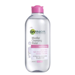 מי פנים מיסלרים Garnier Micellar Cleansing Water לכל סוגי העור ולעור רגיש מסיר איפור, מנקה ומרגיע את העור ללא צורך בשטיפה