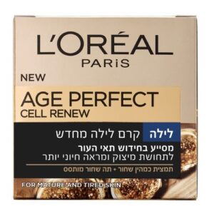לוריאל l'oreal age perfect renaissance cellulaire night
