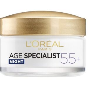 L'Oreal לוריאל אייג' ספשיאליסט קרם לילה אנטי אייג'ינג Age Specialist +55