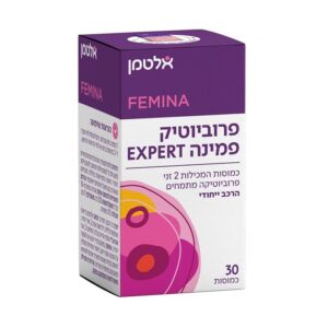 פרוביוטיק פמינה אקספרט אלטמן – Probiotic Femina eXpert1