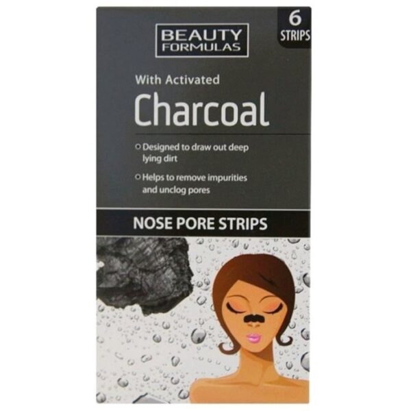 רצועות לניקוי נקבוביות האף בתוספת פחם פעיל Nose Pore Strips