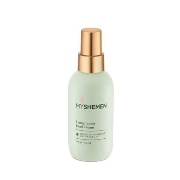 my shemen-hand cream קרם ידיים מועשר בשמן קנאביס