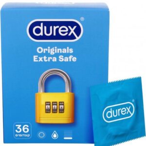 דורקס אקסטרה סייף- DUREX אריזת חיסכון (36 יחידות)