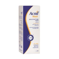 ACNIL- Wash- אקניל-תרחיץ פנים טיפולי נטול שומן לניקוי עמוק ולהסרת עודף שומנים