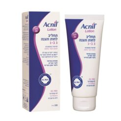 ACNIL- Lotion- אקניל- תחליב לחות טיפולי נטול שומן להזנת העור בלחות ללא ברק מיותר