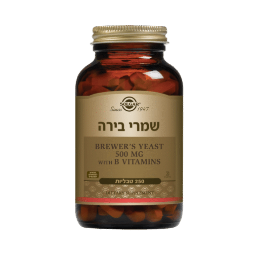 טבליות שמרי בירה 250 טבליות סולגאר