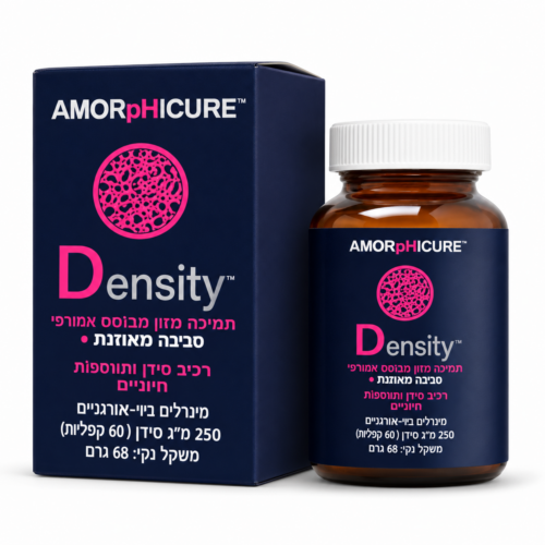 דנסיטי Density אמורפיקיור | סידן אמורפי 60 קפליות