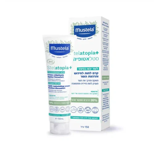 Mustela |סטלאטופיה+ 150 מ"ל | קרם לחות טיפולי