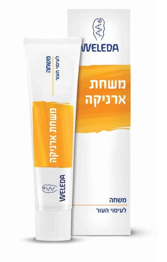 משחת ארניקה לעיסוי העור, השרירים והפרקים וולדה WELEDA