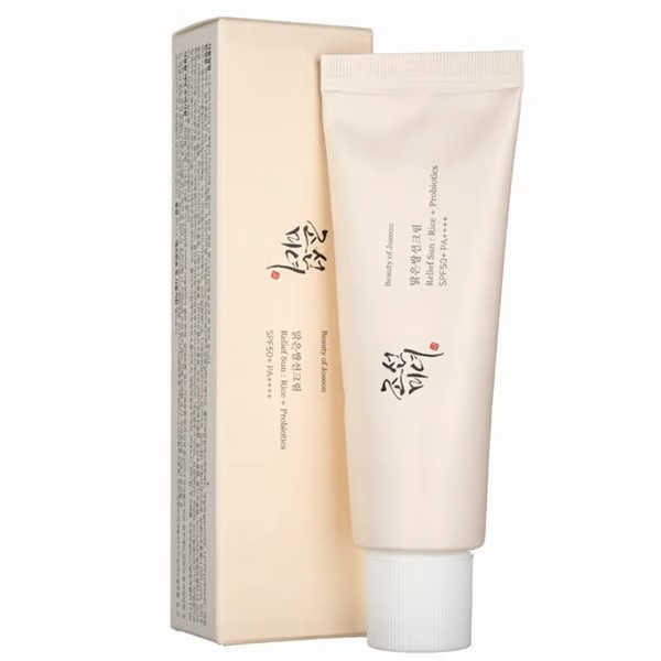 קרם הגנה לפנים אורז ופרוביוטיקה SPF50+